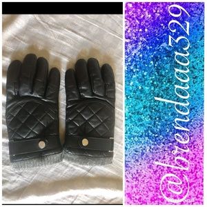 POLO RALPH LAUREN LEATHER GLOVES
